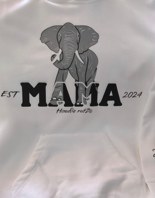 Hoodie ratZ - Personalised MAMA design Animal hoodie